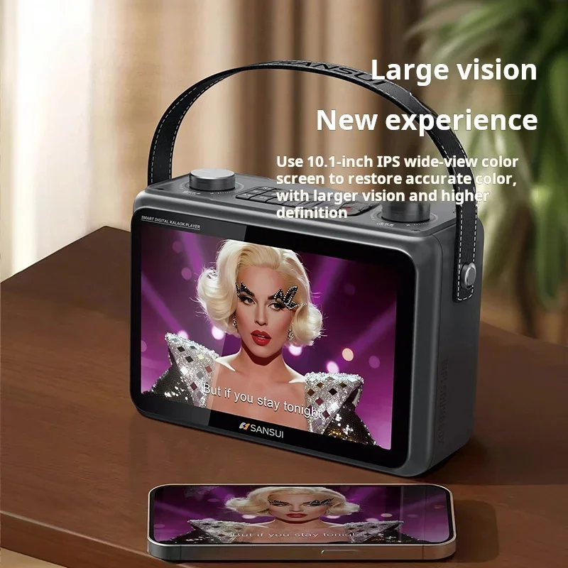 Audio Music Lyrics - SANSUI K115 LED Screen 10.1-inch Multimedia