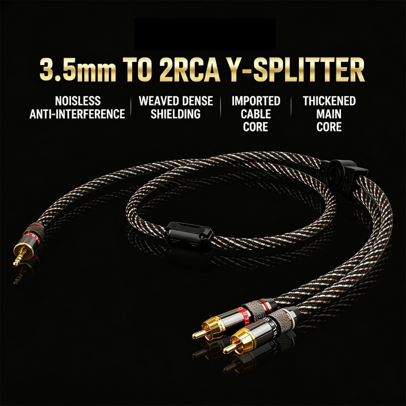 Audio Music Link - U55C Outstanding 3.5mm Male To 2
