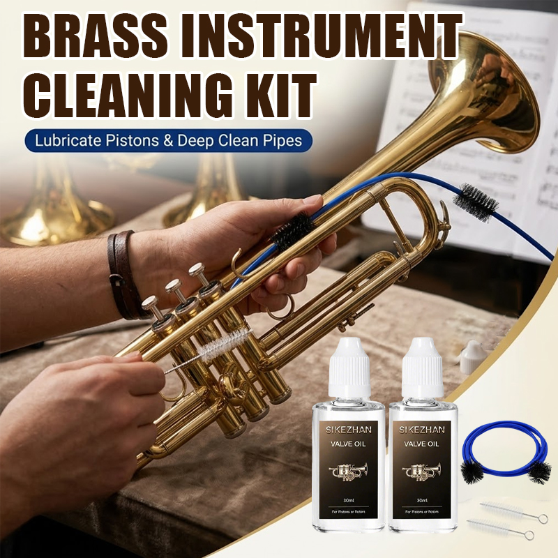 Trumpet Valve Oil - Professional Brass Instrument Cleaning Kit Valve