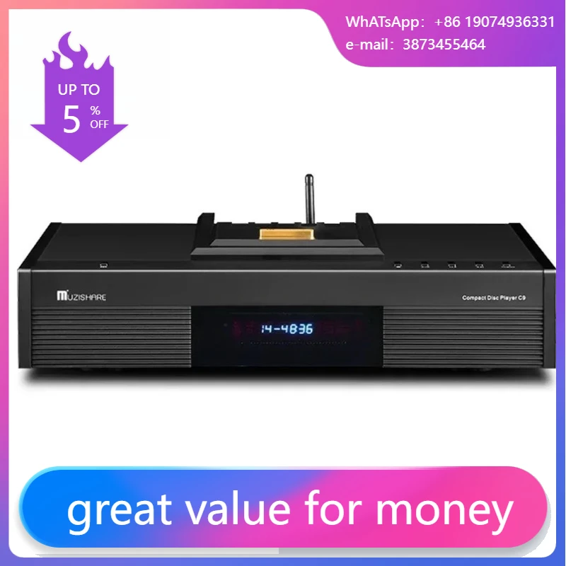 Audio Player With Youtube Music - C9 KSS-213Q Professional Advance Home CD