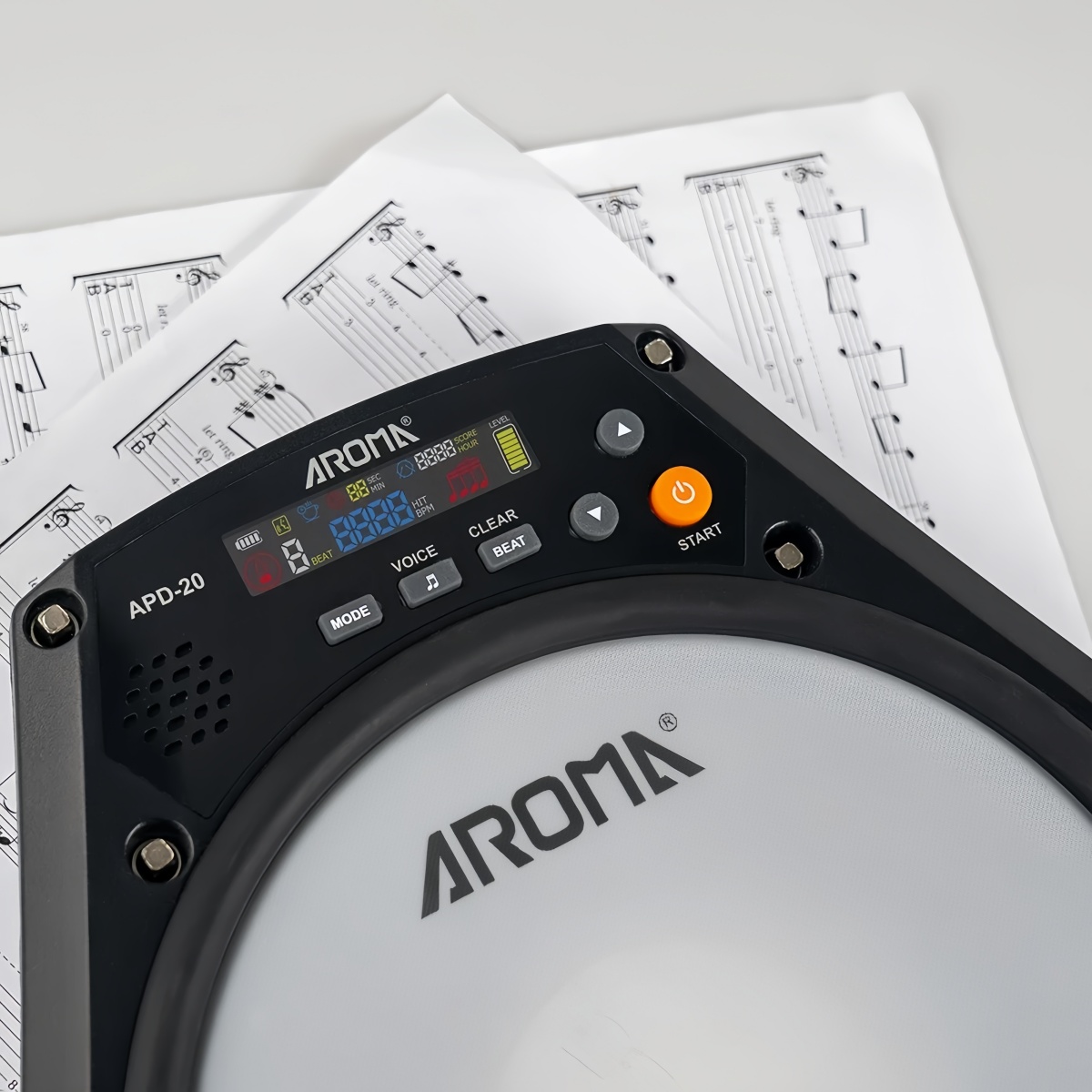 Aroma APD-20 Dumb Drum Pad Adj - Drum Practice Pad review and price