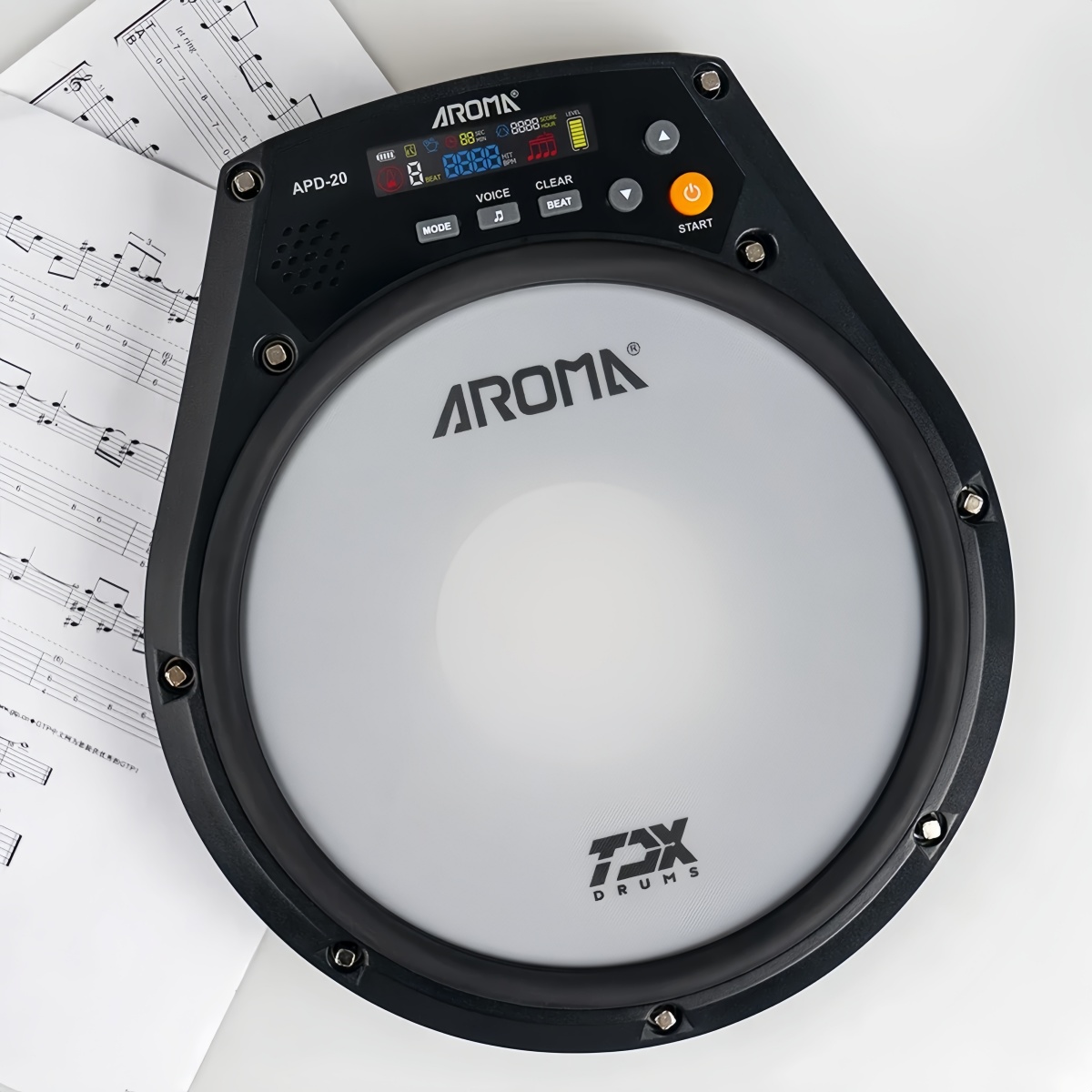 Aroma APD-20 Dumb Drum Pad Adj - Drum Practice Pad review and price
