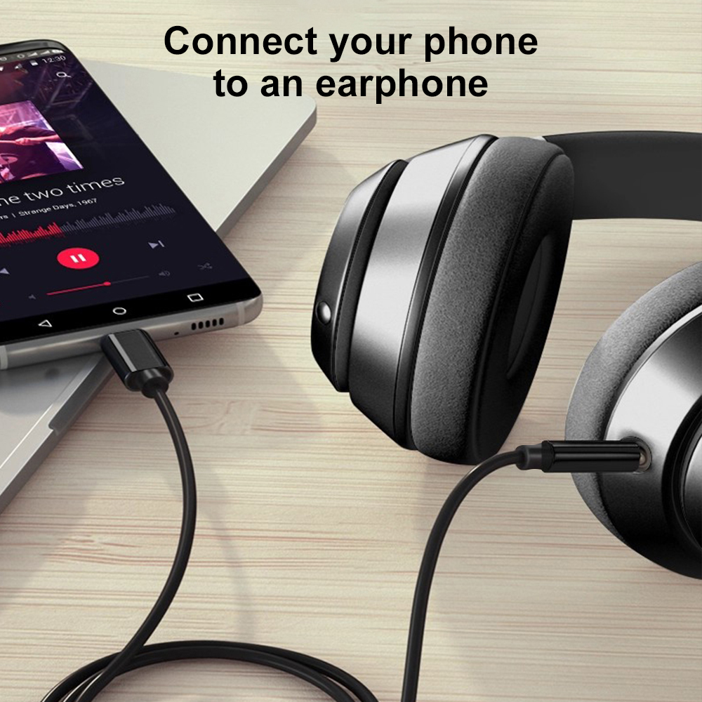Type-C to 3.5mm AUX Audio Cabl - Audio Music Link review and price