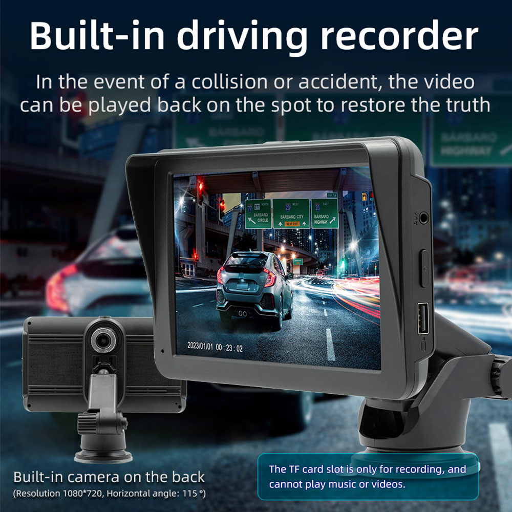 7inch Wireless CarPlay & Andro - Audio Music Only review and price