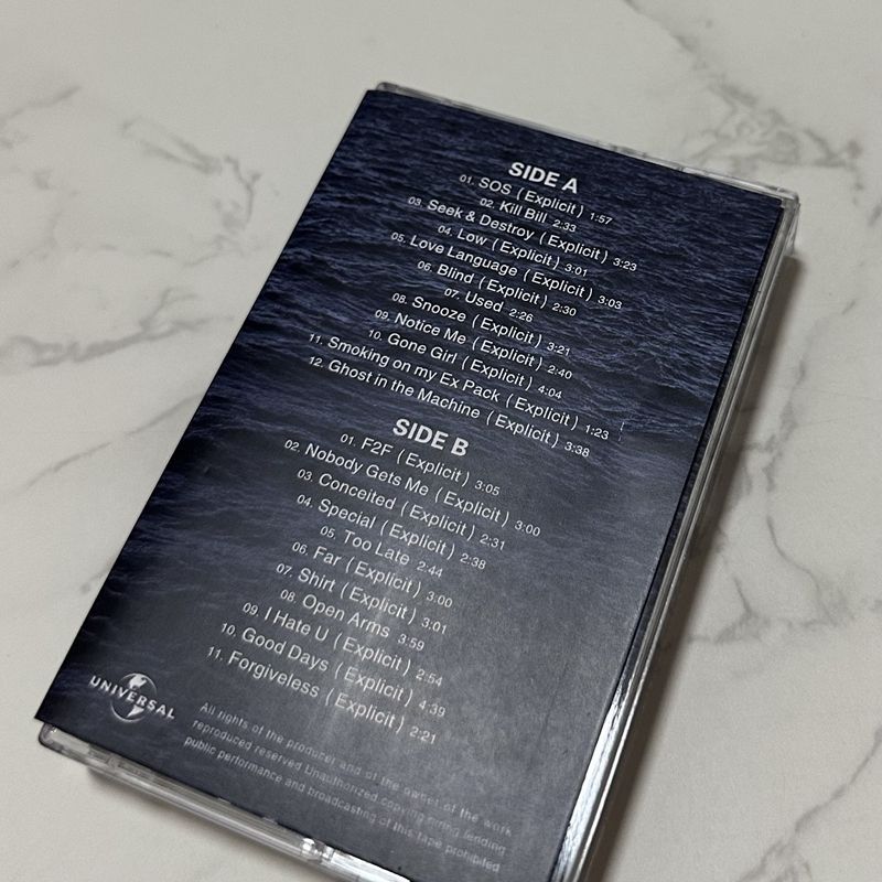 Western R&B Music Cassette Tap - Audio Music Lyrics review and price