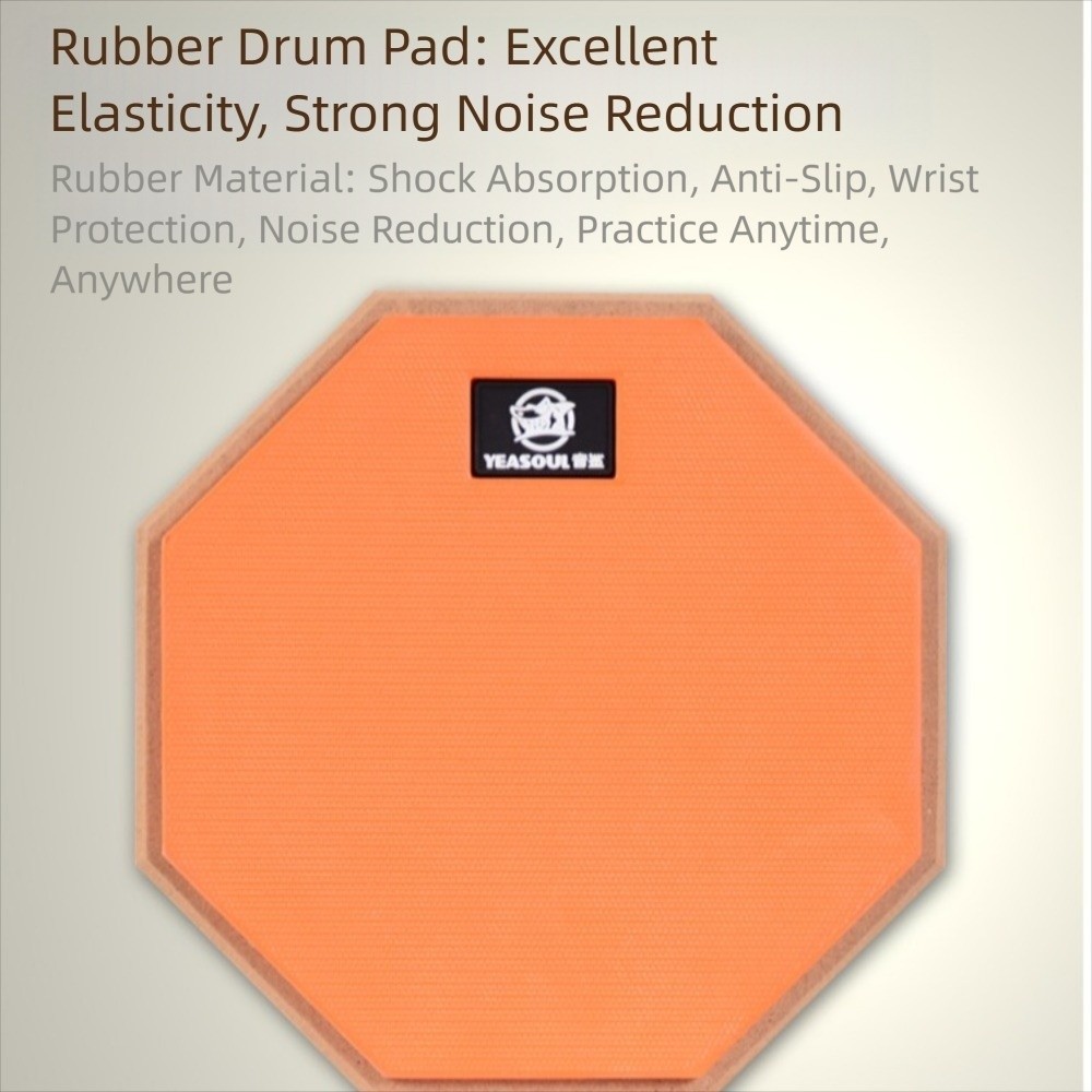 8 Inch Drum Pad Adjustable Sta - Drum Practice Pad review and price
