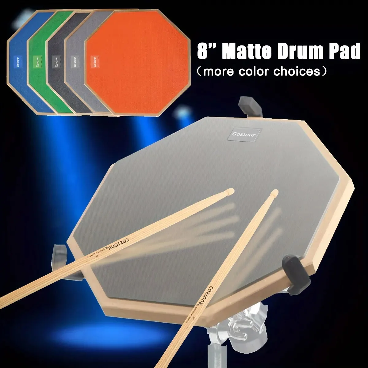 8-Inch Silent Drum Practice Pa - Drum Practice Pad review and price