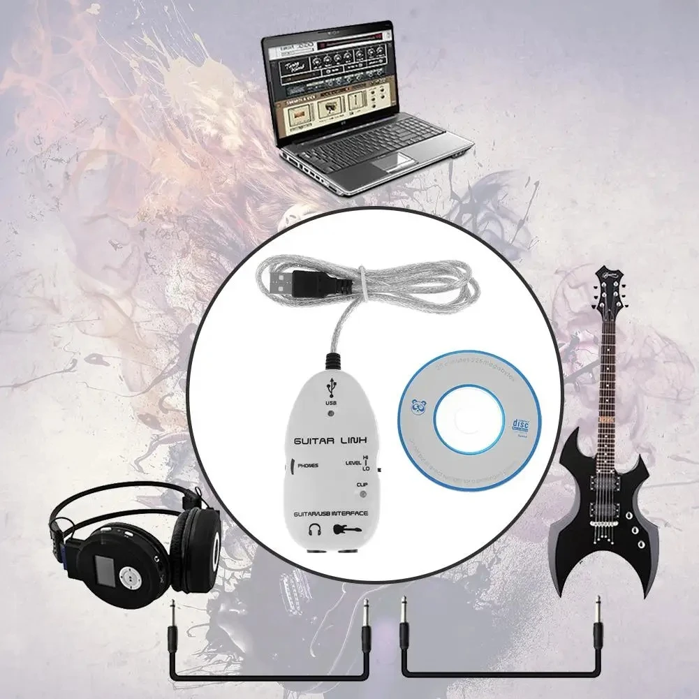 Electric Guitar to USB Interfa - Audio Music Link review and price