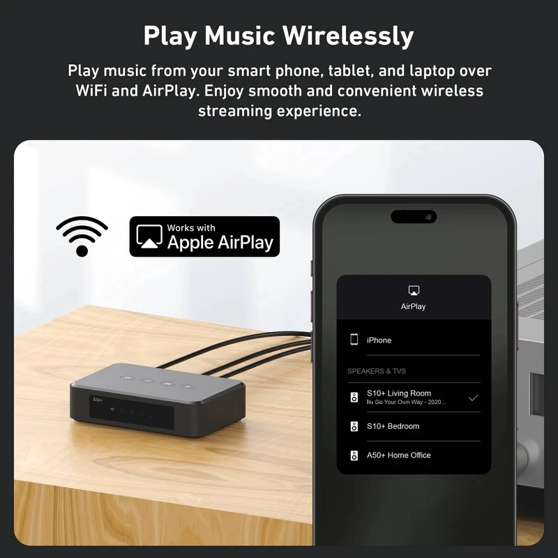 Arylic S10+ Wireless Music Str - Audio Music Only review and price