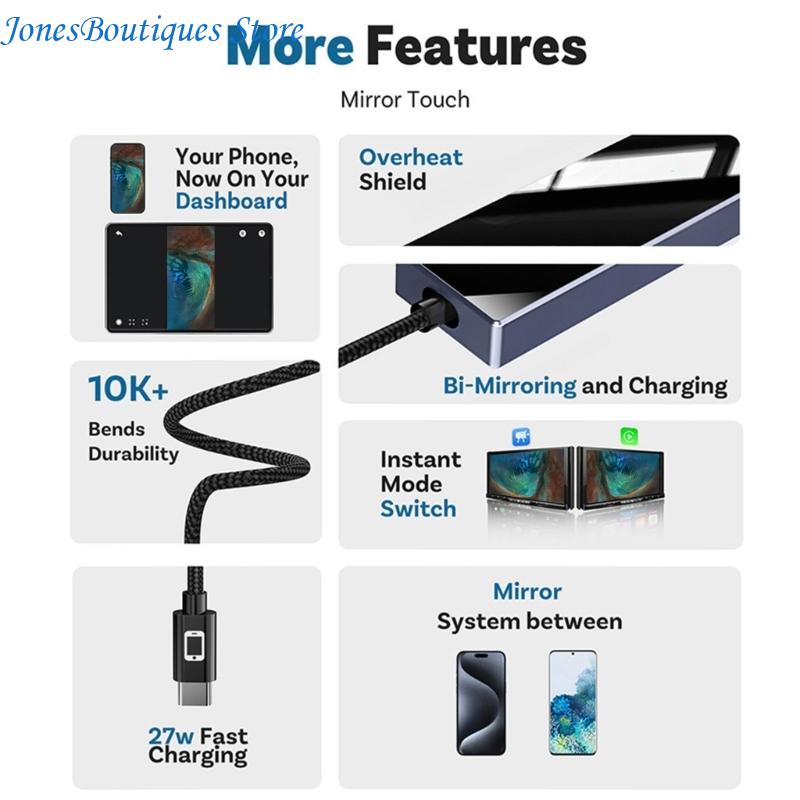 Box Radio Mirroring Link 720P  - Audio Music Link review and price