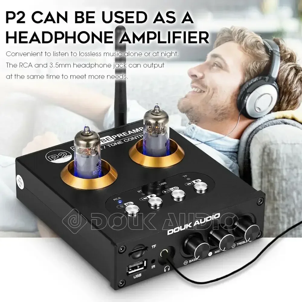 Douk Audio P2 HiFi Vacuum Tube - Audio Player With Youtube Music review and price