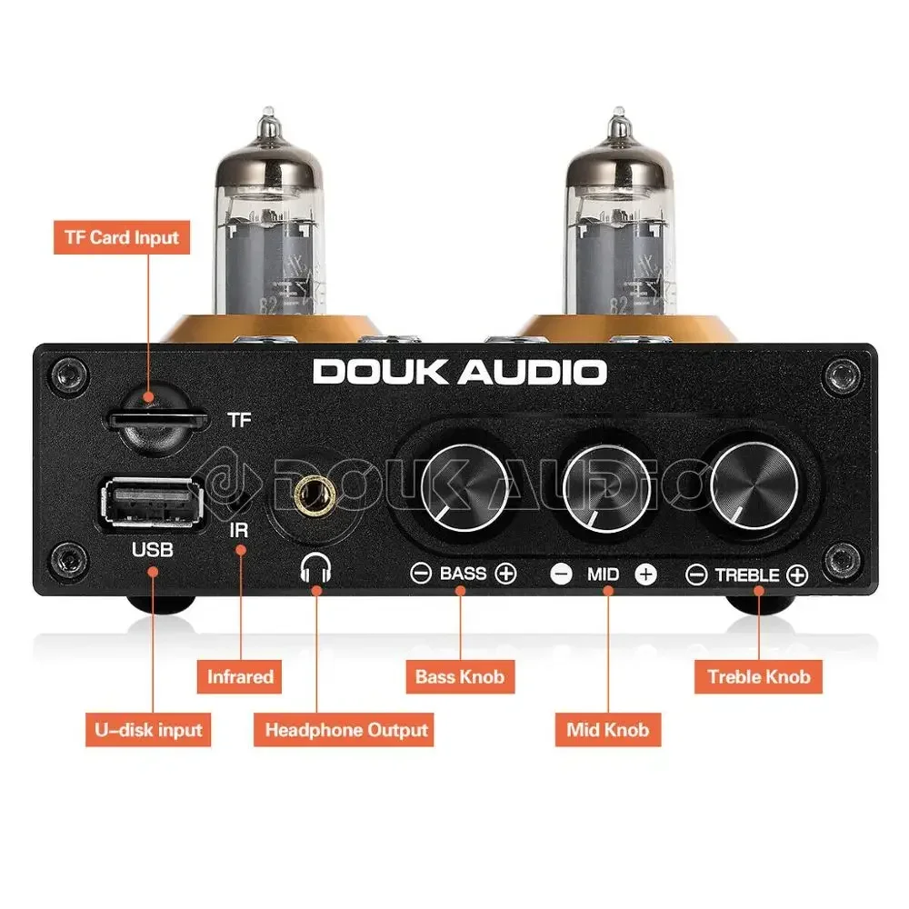 Douk Audio P2 HiFi Vacuum Tube - Audio Player With Youtube Music review and price