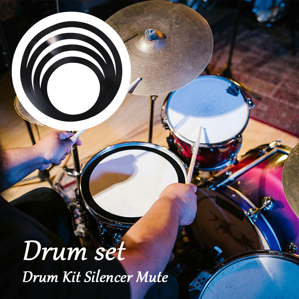 Round Shape Drum Mute Rings Da - Drum Practice Pad review and price
