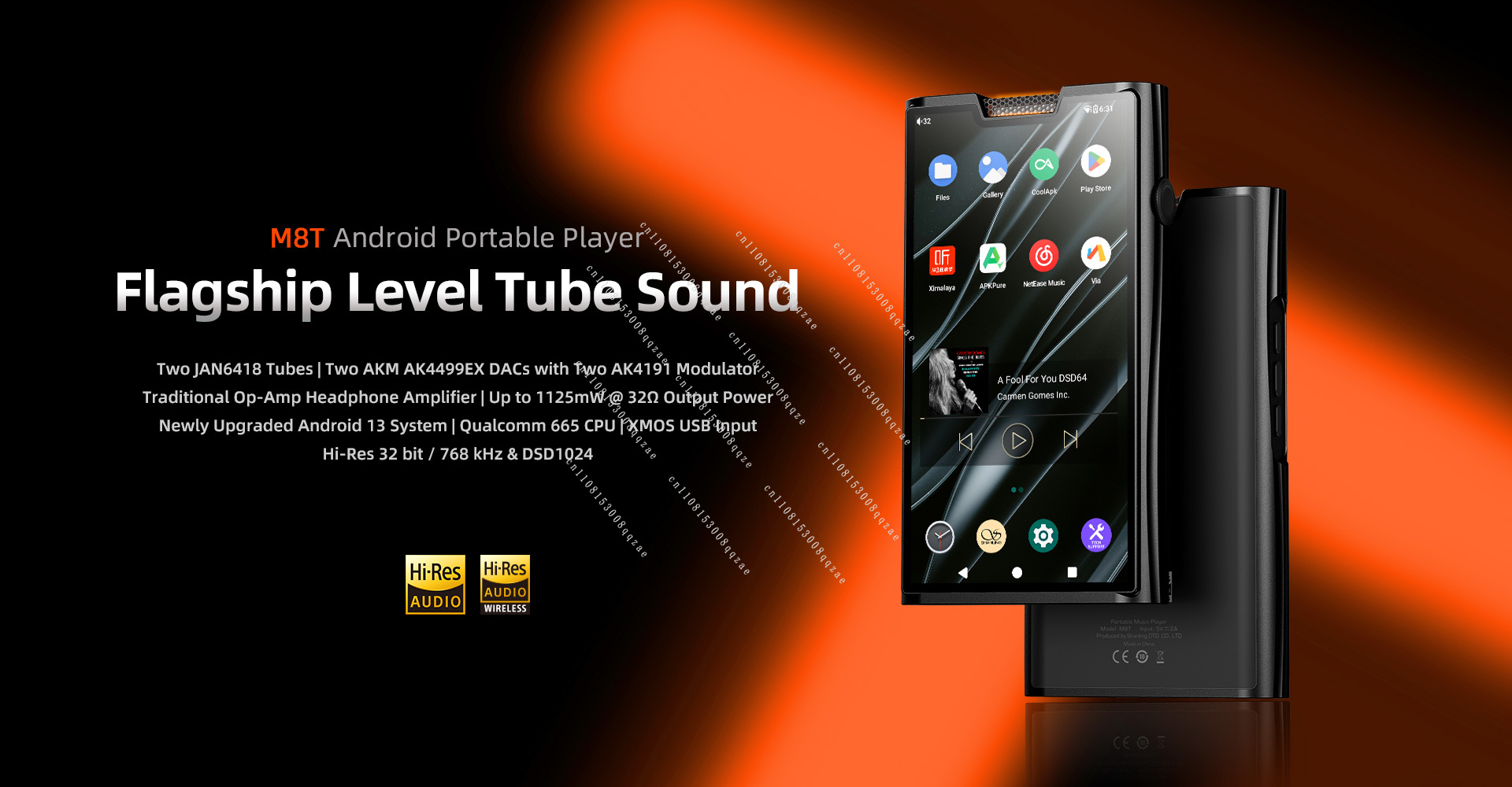 M8T Flagship Tube Android Port - Audio Player With Youtube Music review and price