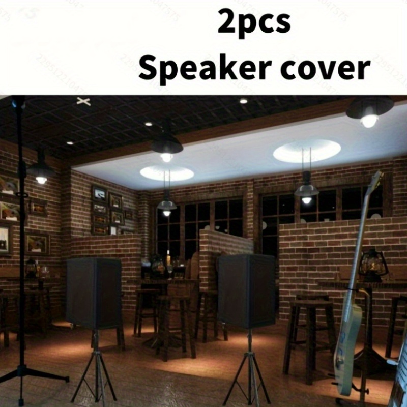 2PCS Black Oxford Cloth Speake - Audio Music Only review and price