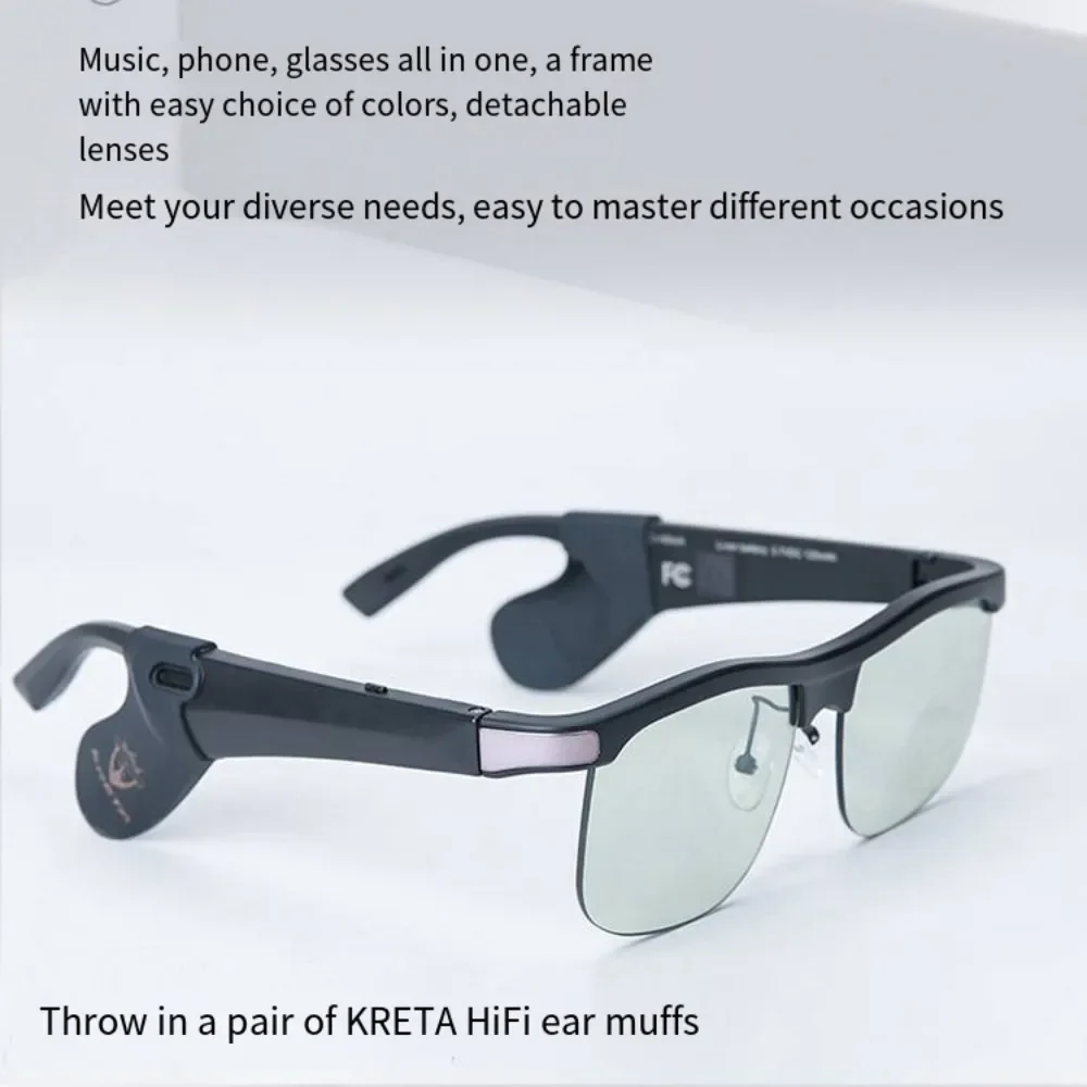 Bluetooth Smart Glasses, Direc - Audio Music Only review and price